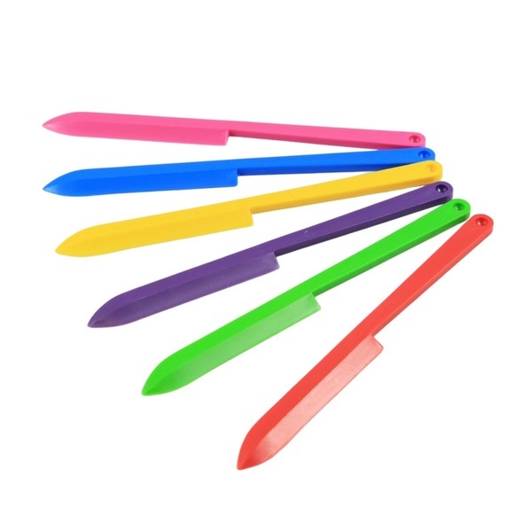 Toebehoren Kneedwas Modelleermes, 6 kleuren