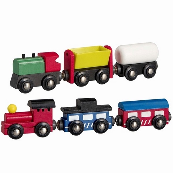 Trein 6-delig; met 2 locomotieven, uitverkocht