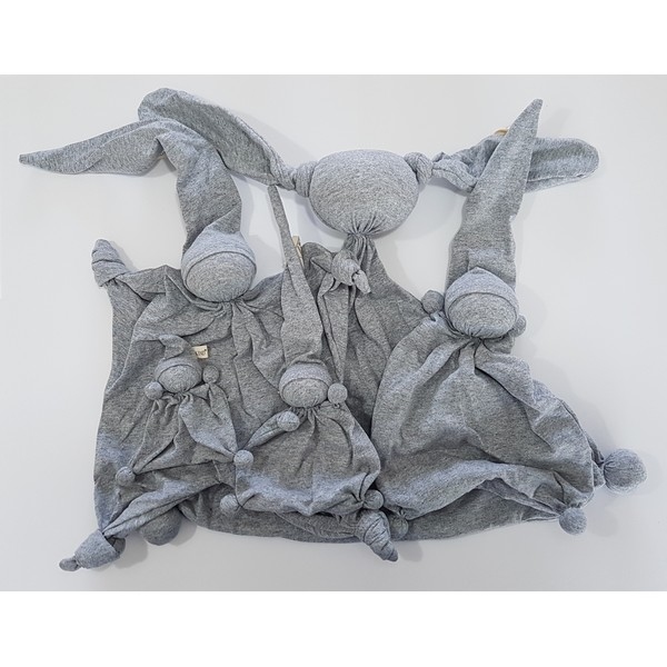 Tricot Duimpopje kleur Grijs mêlee, nog 20x