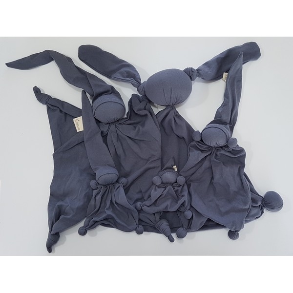 Tricot Duimpopje kleur Grijs/Paars Donker, nog 7x