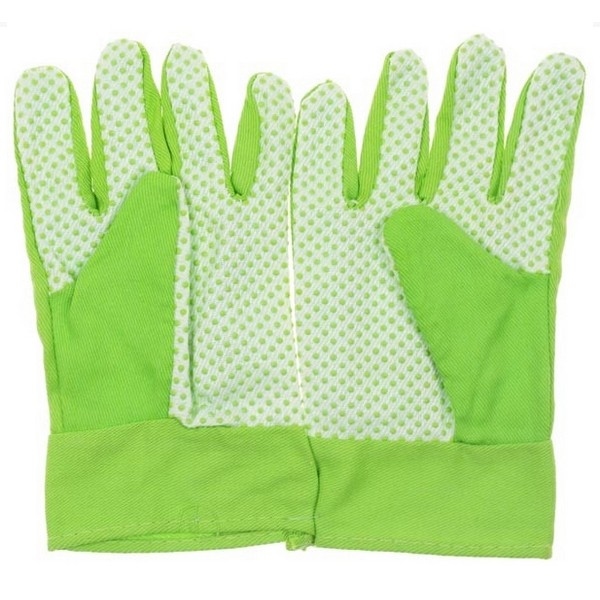 Tuinhandschoen voor kinderen groen; maat 6,5'