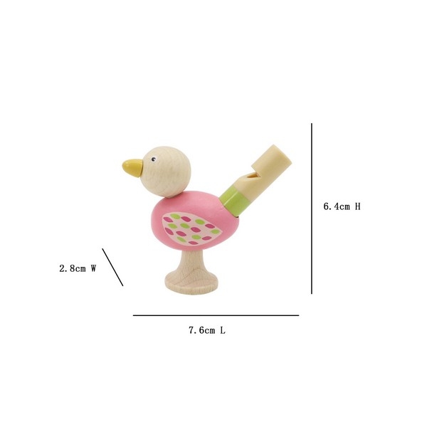Vogelfluit 4 assorti (23830)
