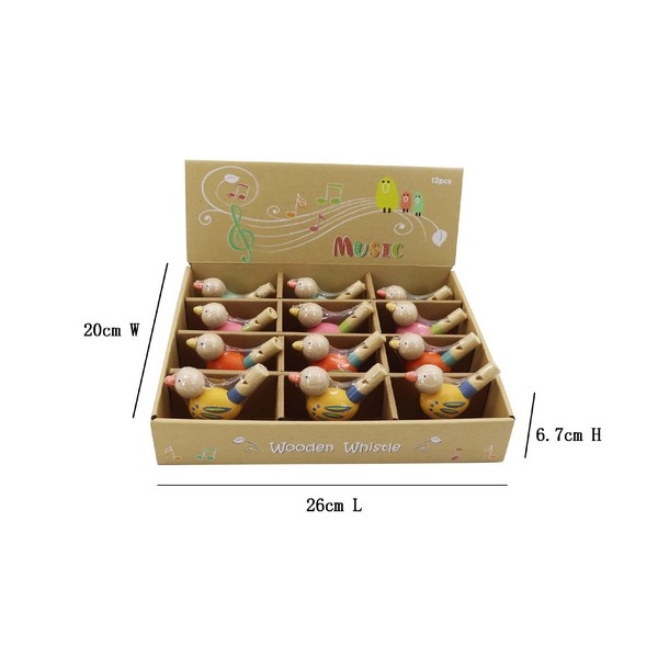 Vogelfluit 4 assorti (23830)