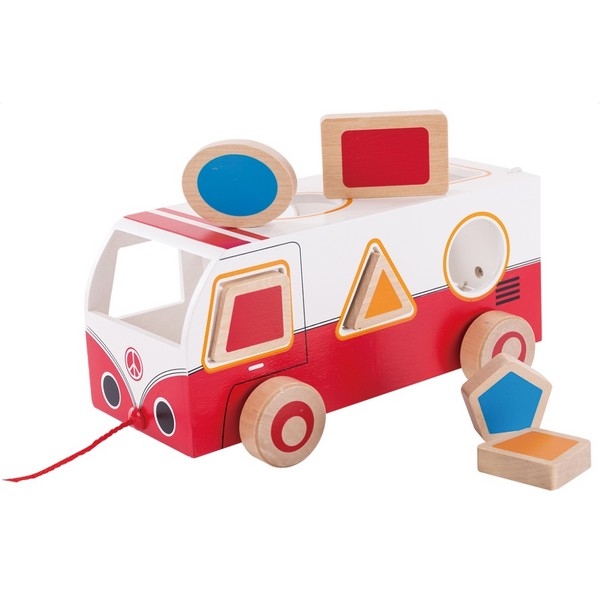 Vormen Sorteer Bus