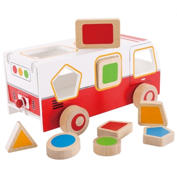 Vormen Sorteer Bus