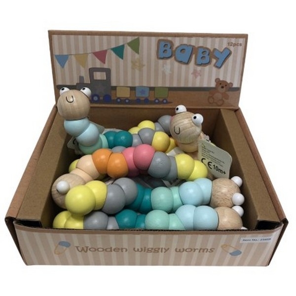 Vouwpuzzel Worm Pastel [2d/12DP] (23458)