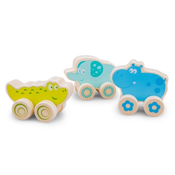 Wheelie Safari Animals, set van 3