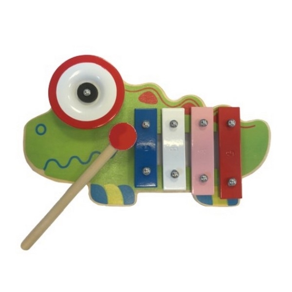 Xylofoon Kameleon met bel