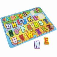 Puzzel groot met dikke stukken - Alfabet