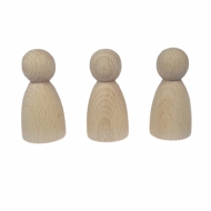 Kegelpoppetje - Bol 60x30 mm