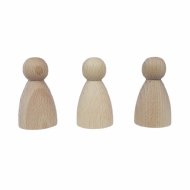 Kegelpoppetje - Bol 48x26 mm