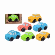 Voertuigen groot bio-plastic, 6 assorti - Jouéco