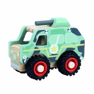 Tank met zwart rubberen wielen, nog 2x