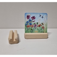 Kaarthouder beuken Maandkaartjes - Onbehandeld, eigen productie