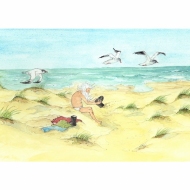 Ansichtkaart 2.46 Kabouter aan zee - 10 stuks