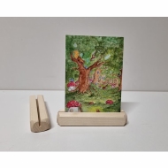 Kaarthouder beuken Smal - Onbehandeld, eigen productie