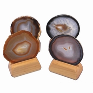 Agaatschijf nr 4 dia 10 tot 14 cm